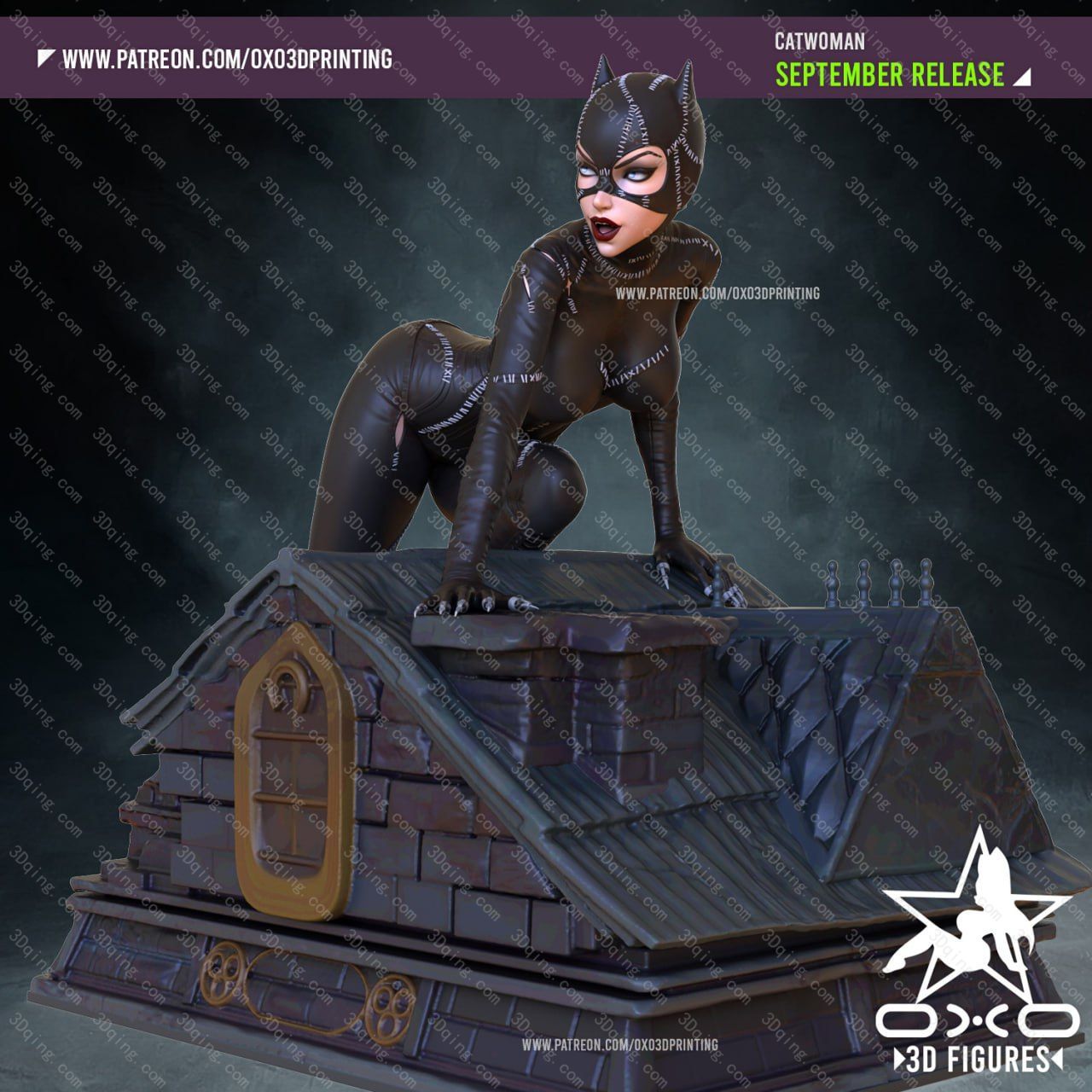 图片[4]-猫女-桌面微型人偶_Catwoman_Batman-3D青柠