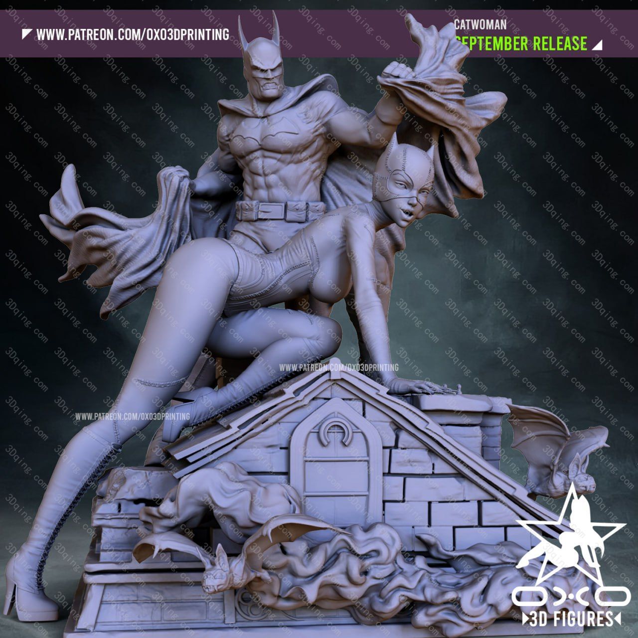 图片[3]-猫女-桌面微型人偶_Catwoman_Batman-3D青柠