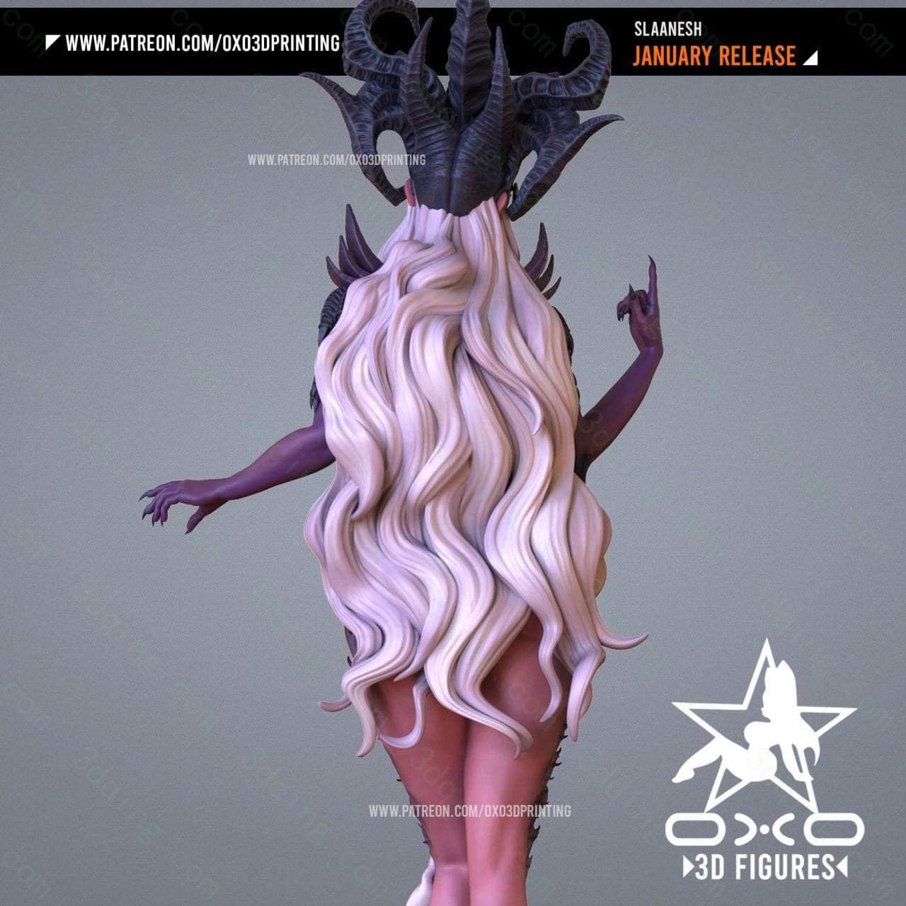 图片[2]-战锤40k-沙历士-Slaanesh-3D青柠