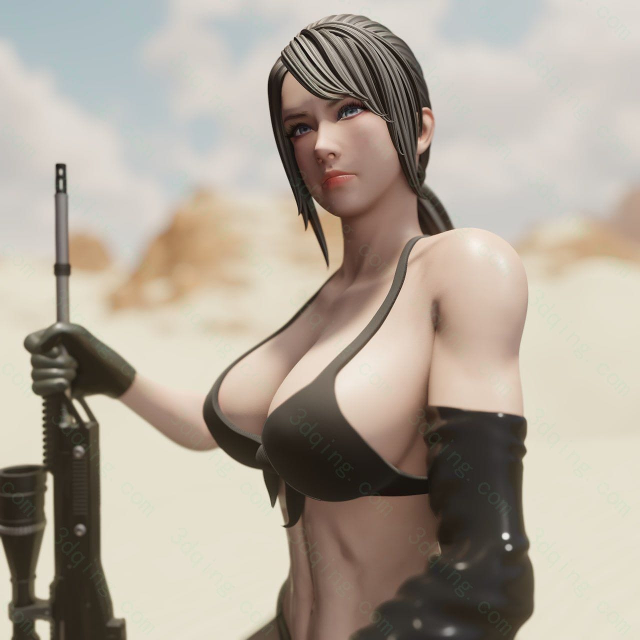 图片[3]-合金装备 5：幻痛-静- Metal Gear Solid Quiet-3D青柠
