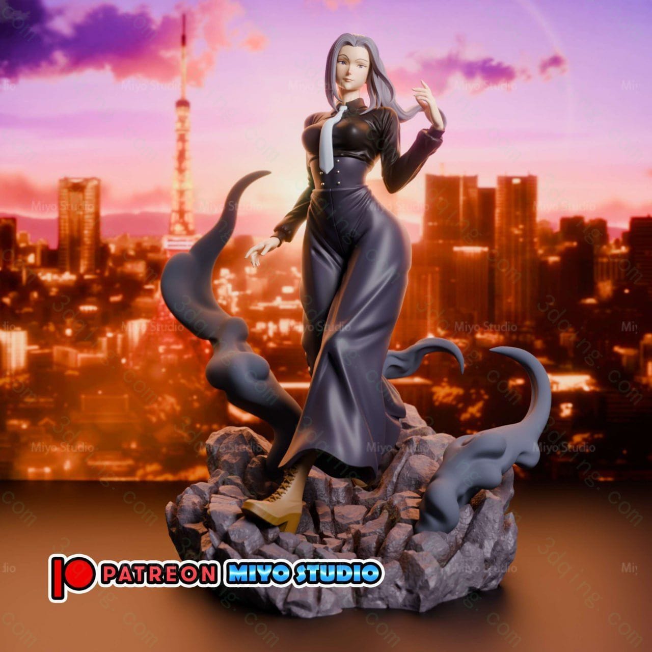 咒术回战 – 冥冥-Jujutsu Kaisen – Mei Mei-3D青柠