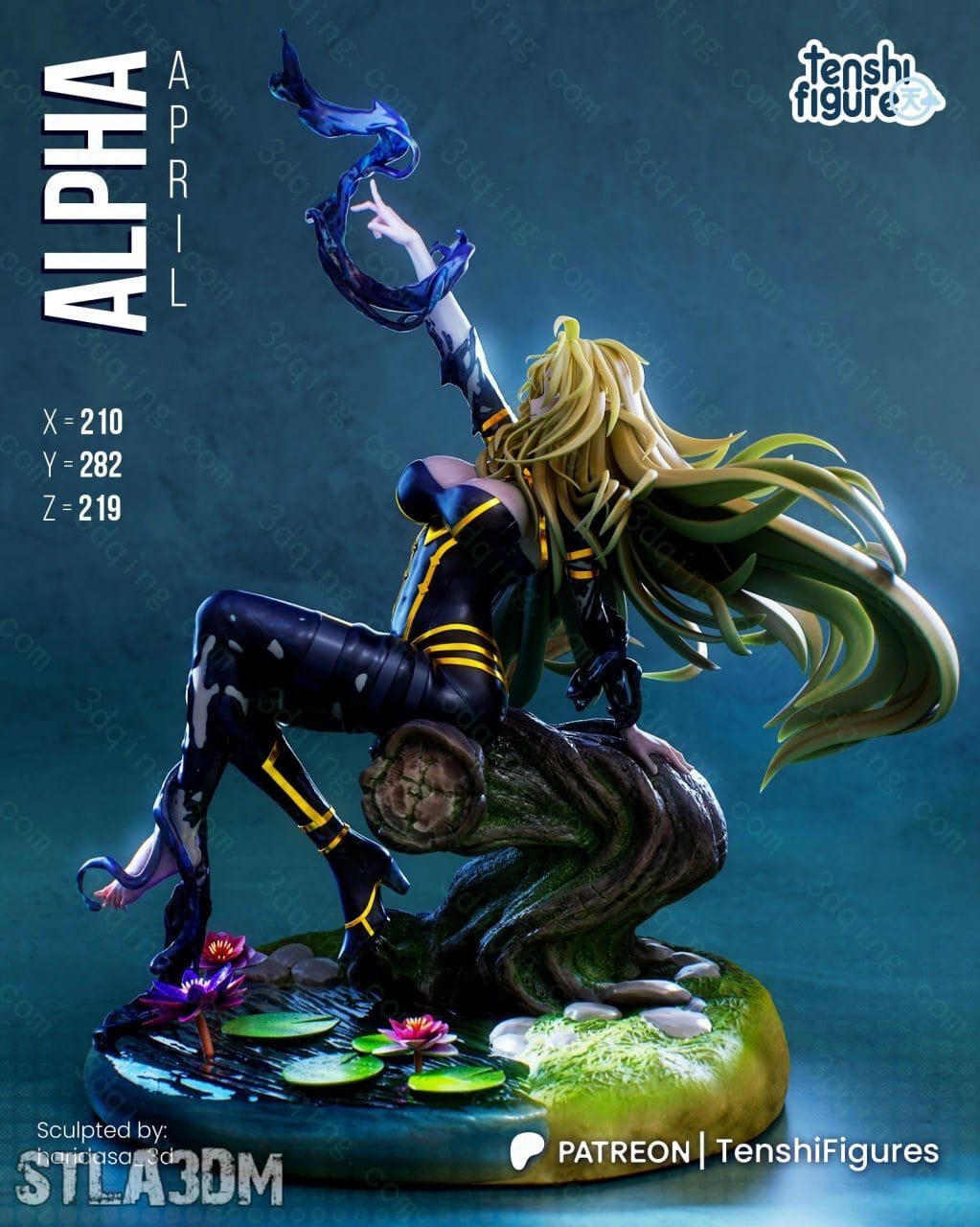 想要成为影之实力者！-Alpha-Tenshi Figures-3D青柠