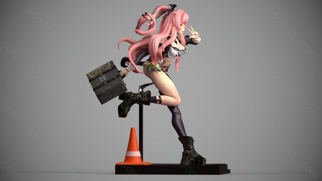 绝区零 – 妮可·德玛拉-Nicole Demara Zenless Zone Zero-3D青柠