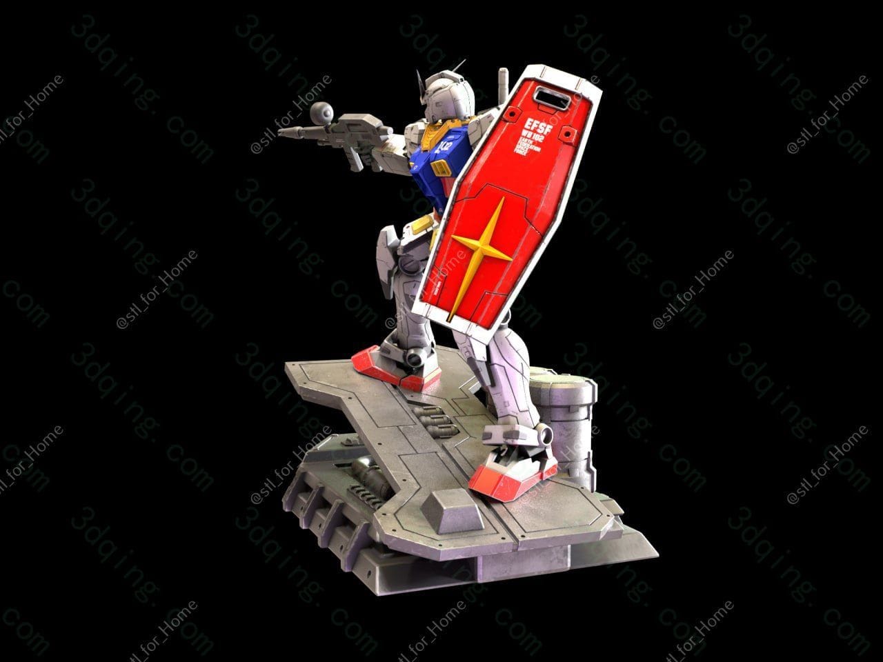 图片[2]-RX-78系列高达-3D青柠