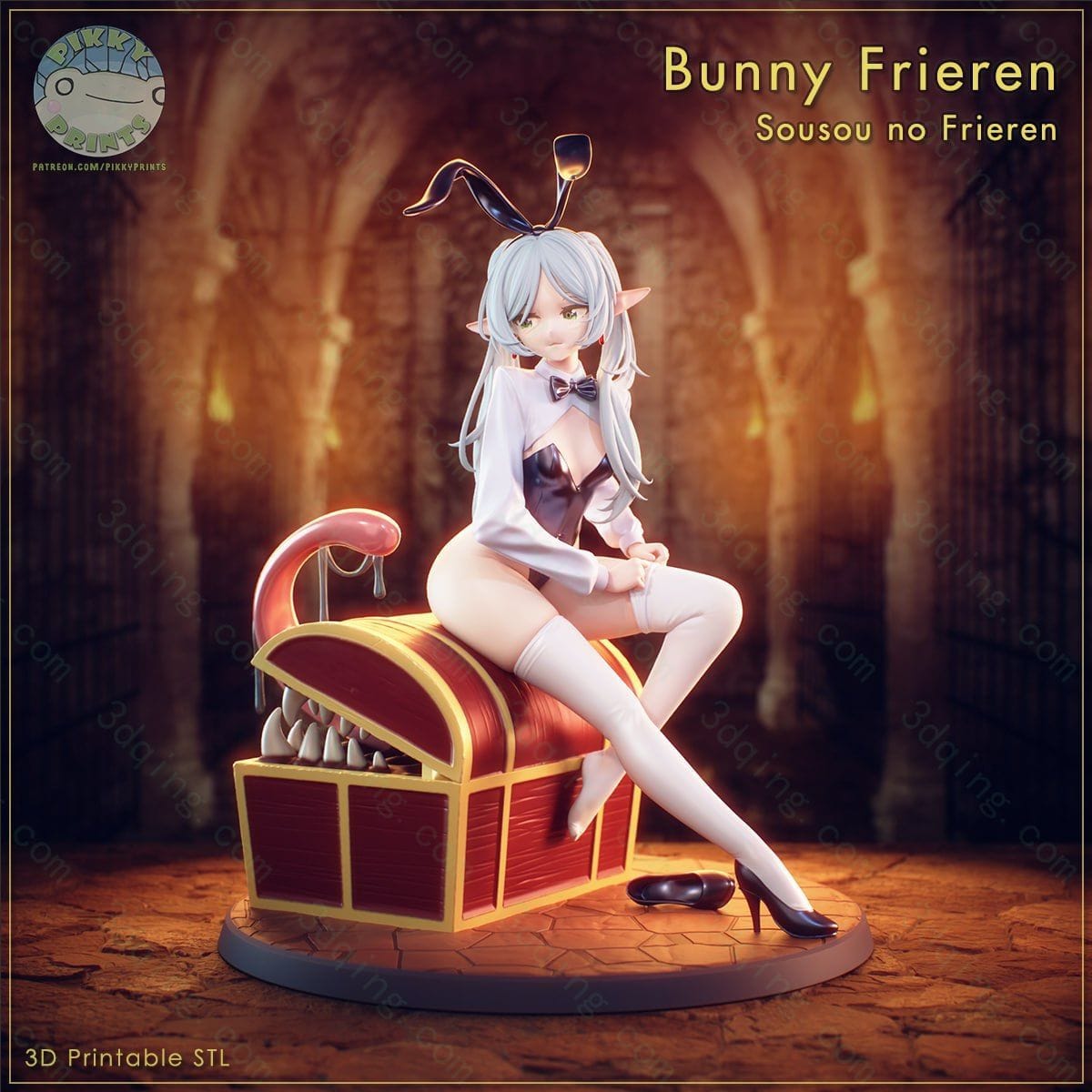 Pikky Prints -葬送的芙莉莲 – Sousou no Frieren – Frieren-3D青柠