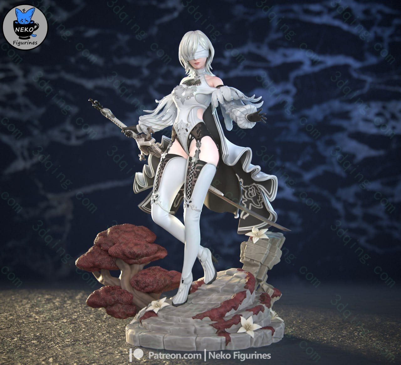 尼尔机械纪元- 10H Nier-3D青柠