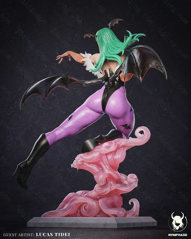 恶魔战士-Nympha Morrigan-3D青柠