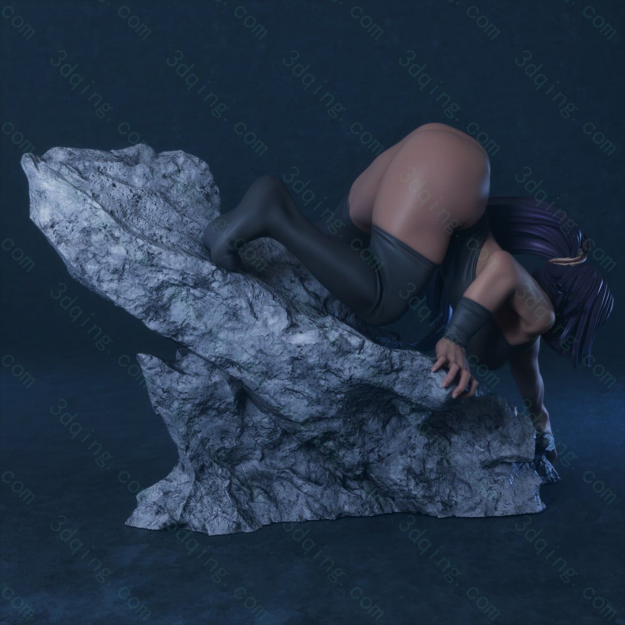 死神-四枫院夜一-scale Yoruichi-3D青柠