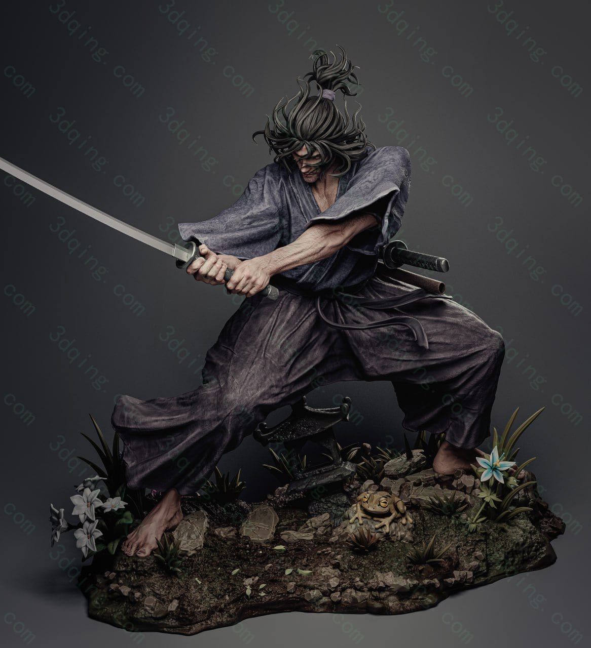 宫本武藏-Miyamoto Musashi-3D青柠