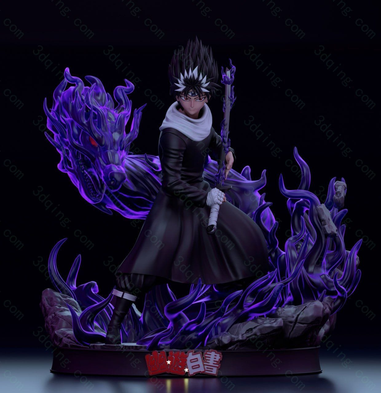 幽游白书-飞影-Hiei from Yuyuhakusho-3D青柠