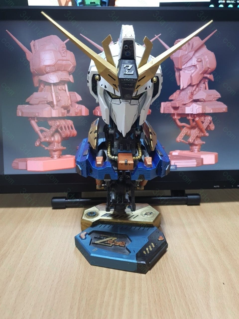 机动战士高达-MSZ-006 Zeta Gundam-3D青柠