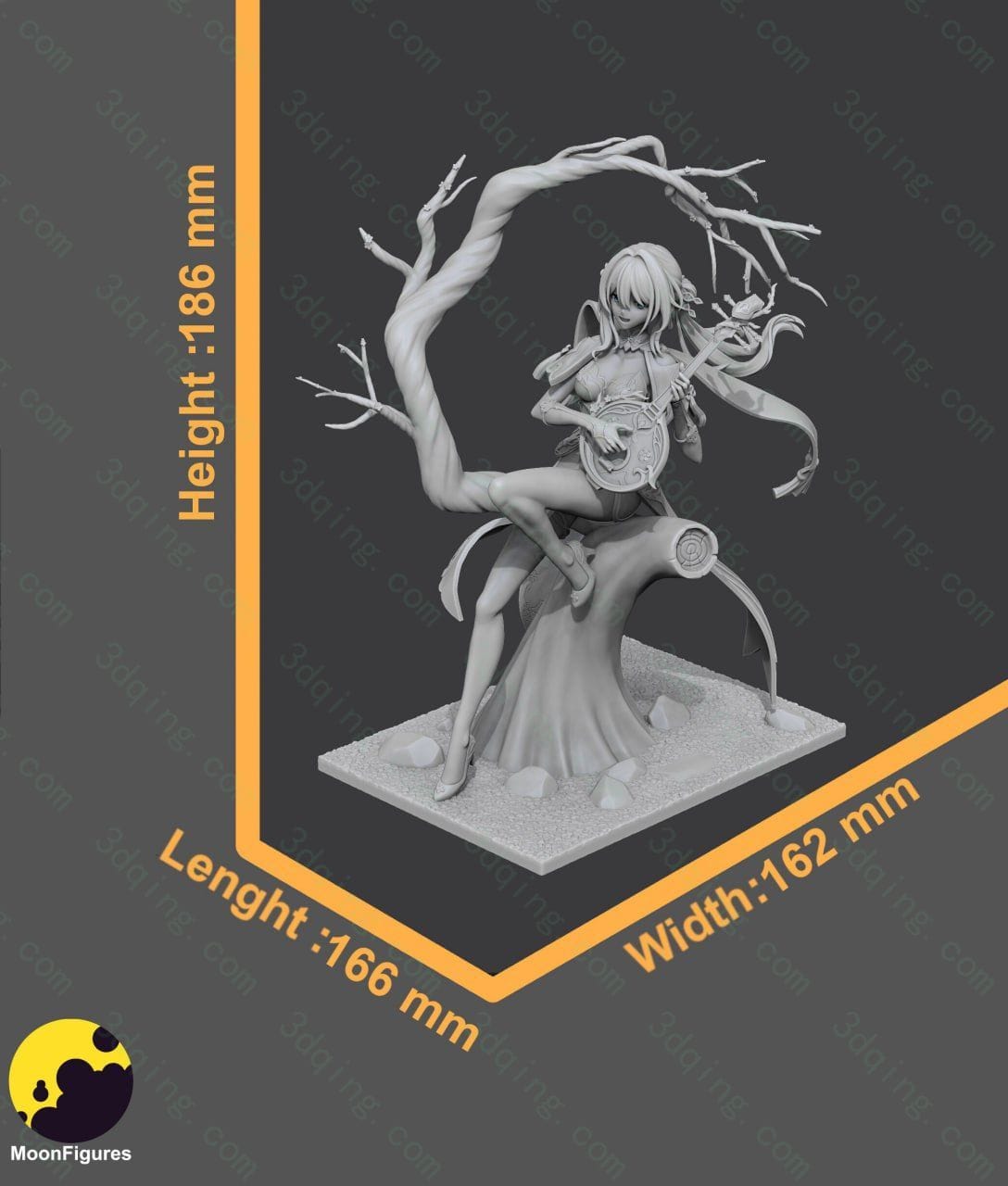 图片[2]-崩坏：星穹铁道-阮梅 – Ruan Mei-3D青柠