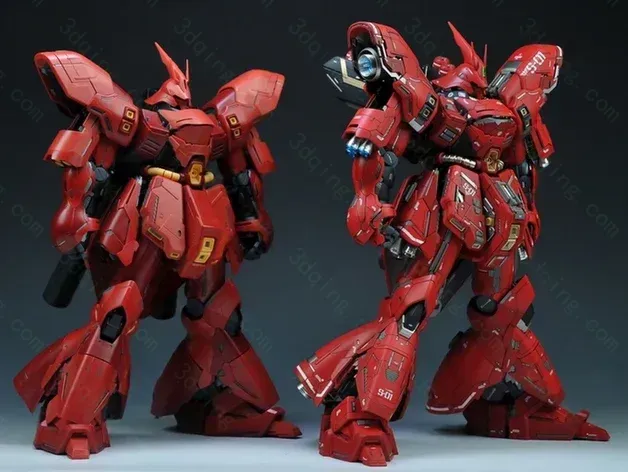 机动战士高达-沙扎比高达-3D青柠