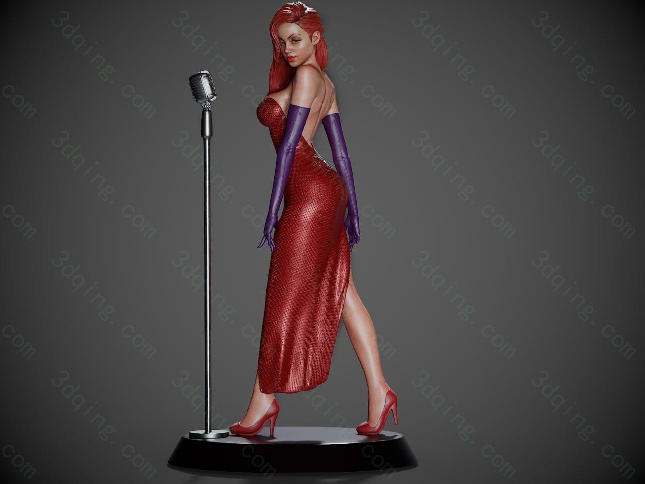谁陷害了兔子罗杰 -scale Jessica-3D青柠