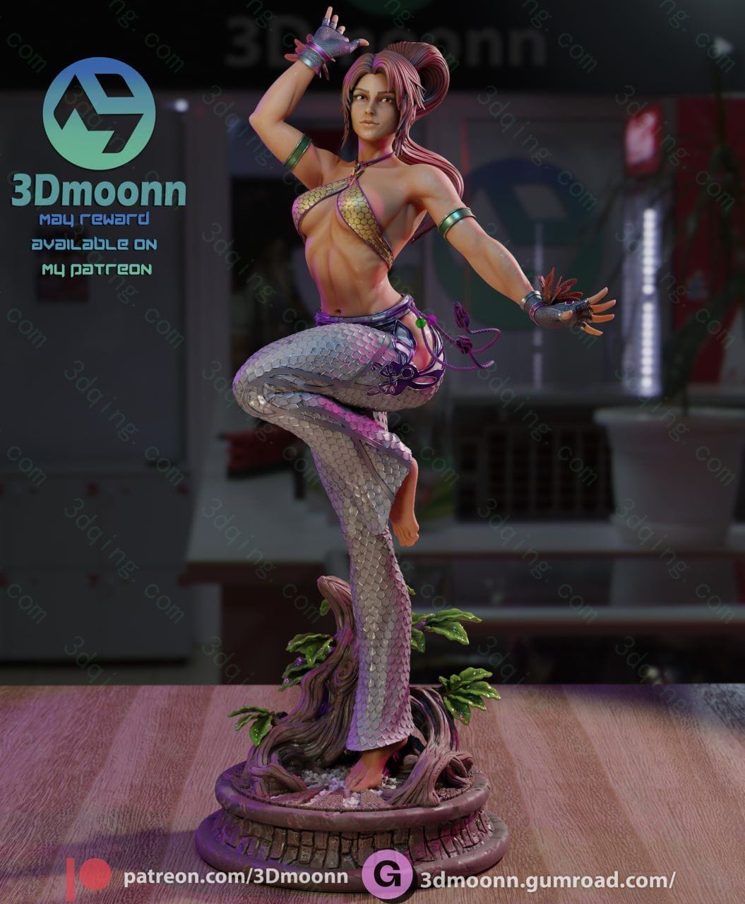 铁拳-克里斯蒂·蒙泰罗-Tekken – Christie Monteiro-3D青柠