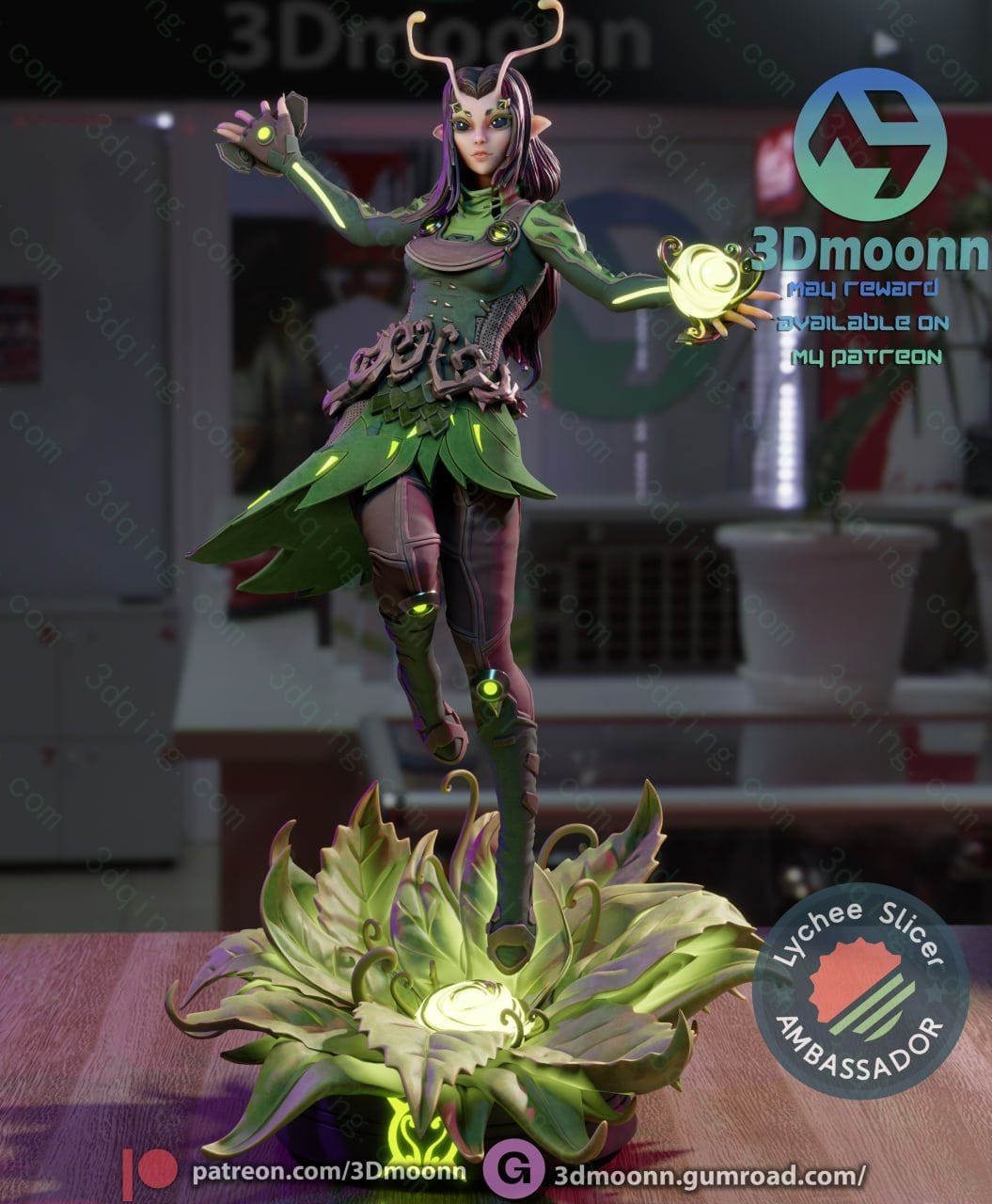 漫威-螳螂女- Marvel – Mantis-3D青柠