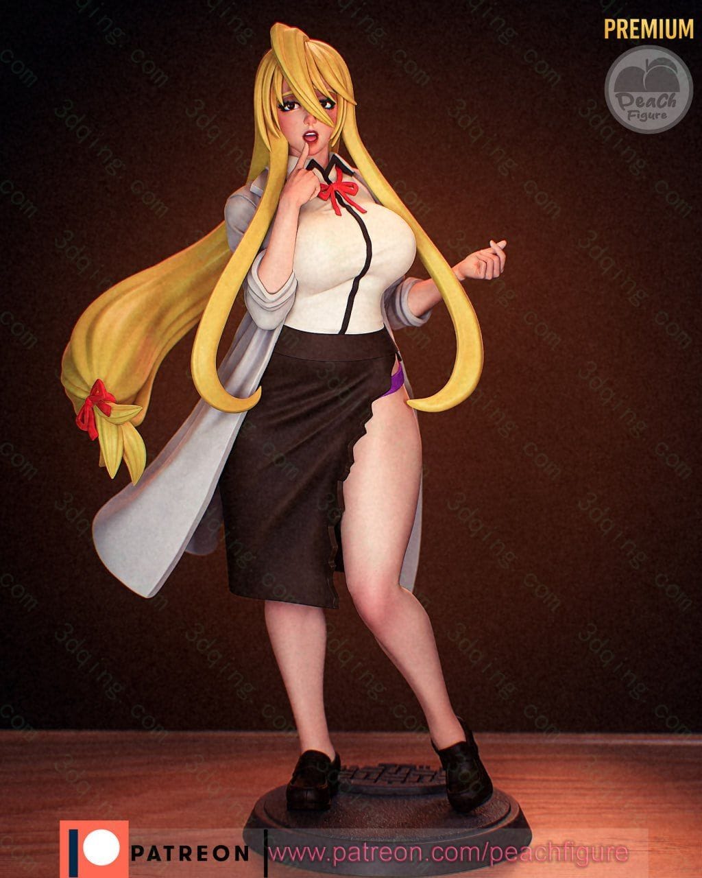 学园默示录-鞠川静香-Highschool of the Dead – Shizuka Marikawa-3D青柠