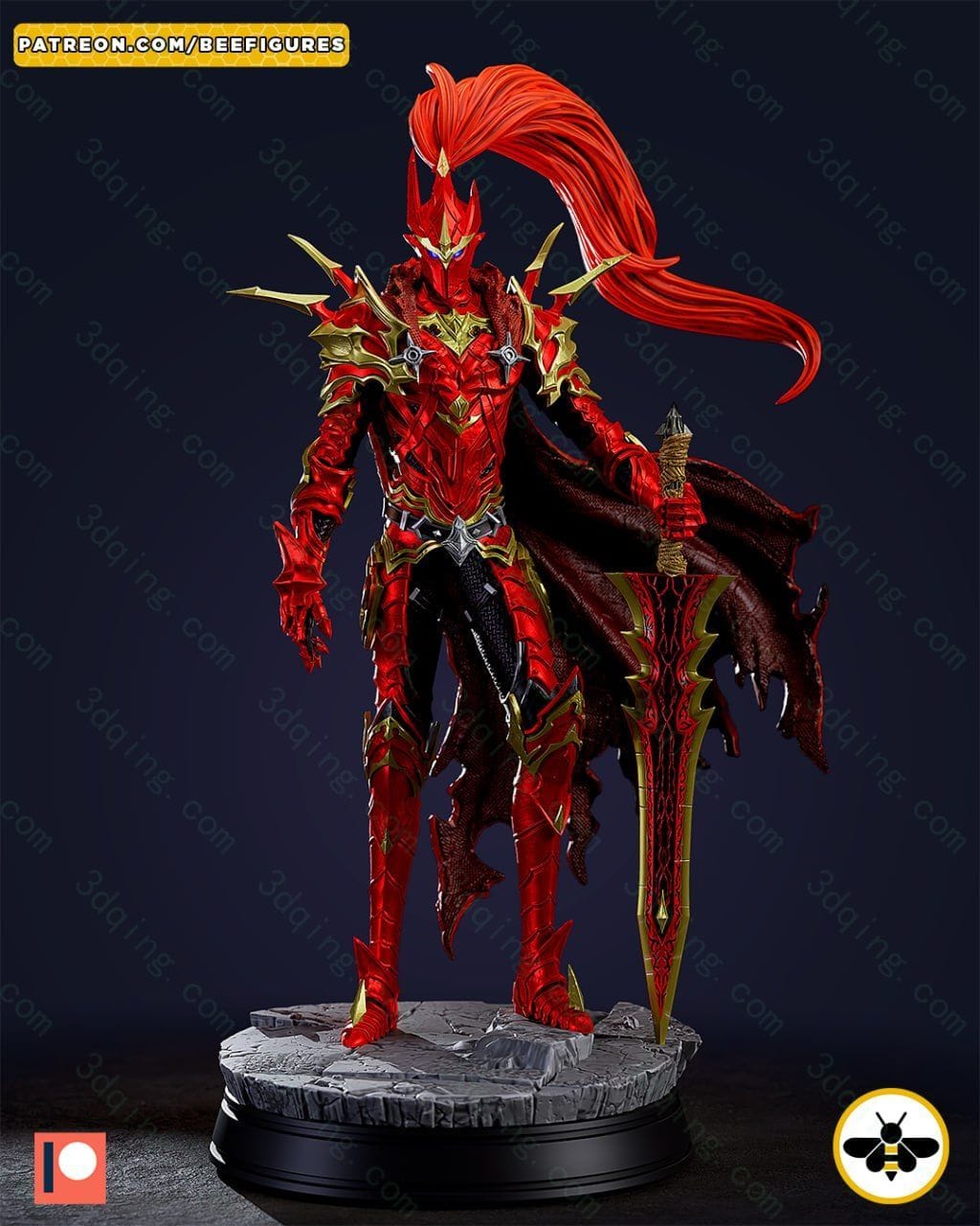 我独自升级-Bee Figures Igris-3D青柠