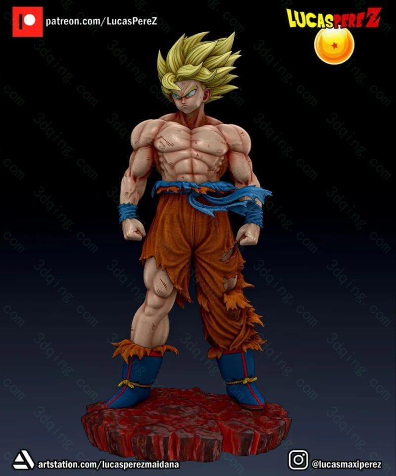 龙珠-悟空-GOKU NAMEK REGULAR-3D青柠