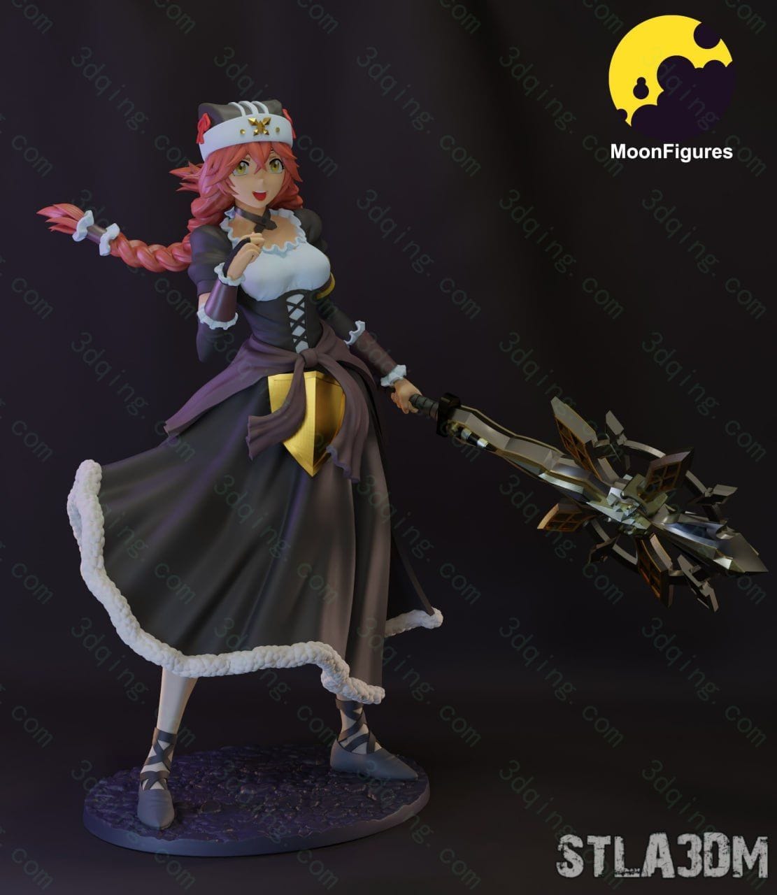 Overlord-露普斯蕾琪娜·贝塔-Lupusregina Beta-3D青柠