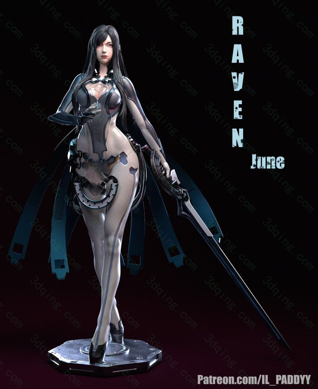 剑星 -渡鸦 Stellar Blade – Raven-3D青柠