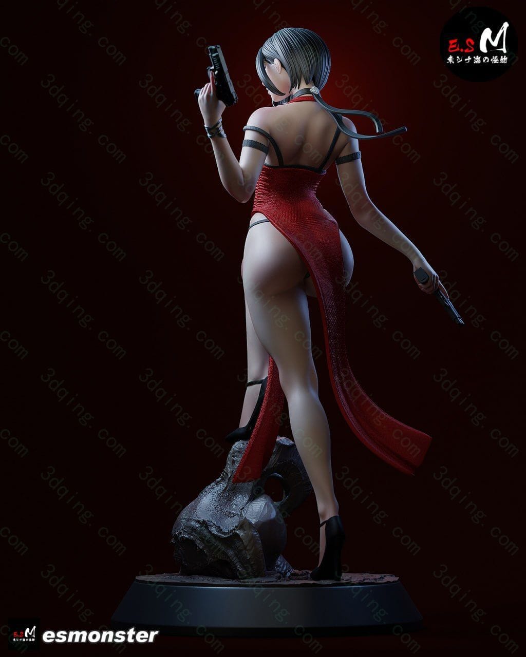 生化危机-艾达王- Ada wong-3D青柠